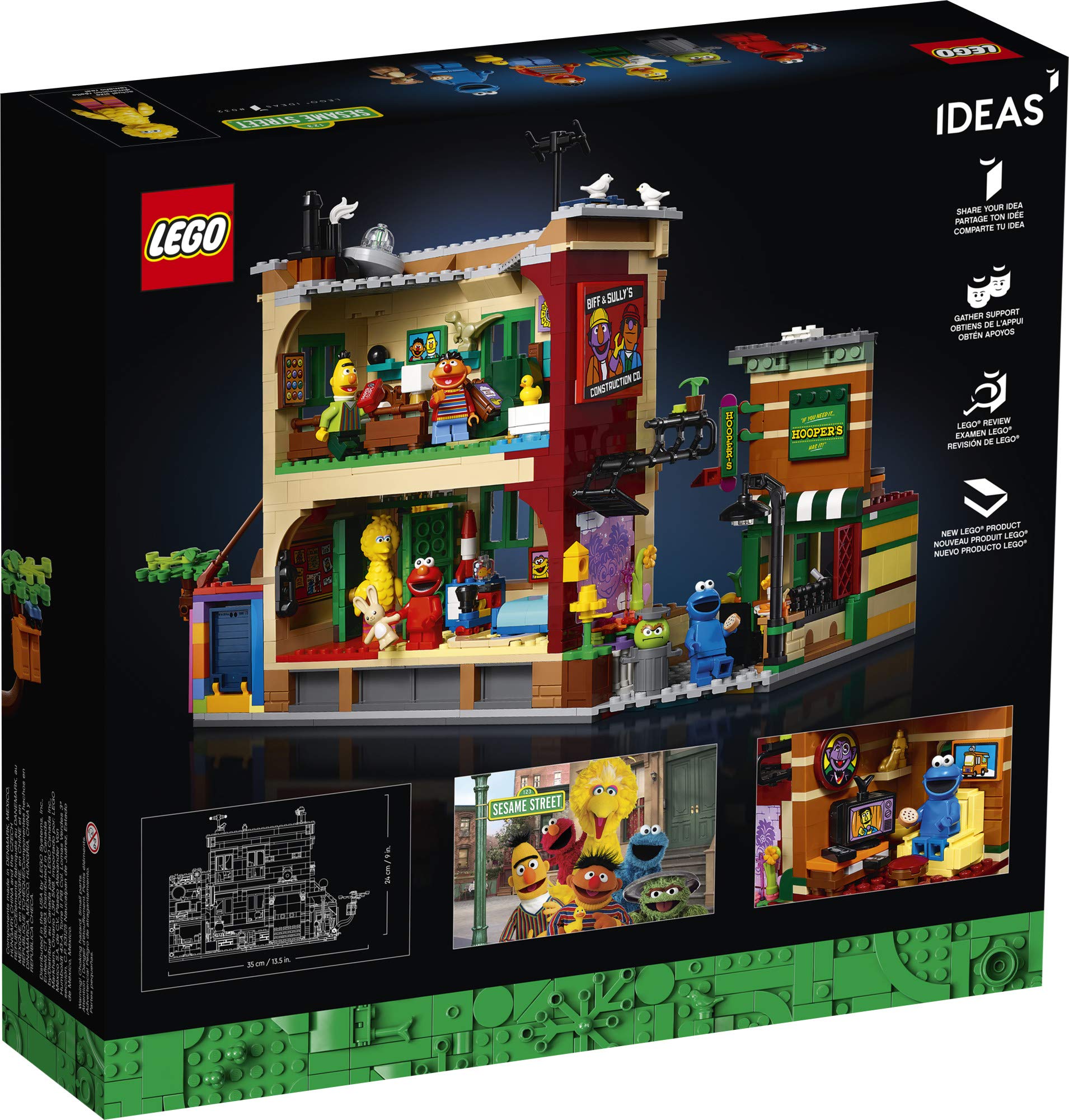 Mua LEGO Ideas 123 セサミストリート 21324 ビルディングキット 